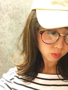 「no brand（ノーブランド）のアイテム（キャップ）」を使った、mariさん（レディース・162cm）の冬コーディネート