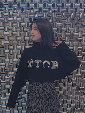 「M.Y.O.B（エム.ワイ.オー.ビー）のアイテム（トップス）」を使った、나 츠さん（レディース・164cm）の冬コーディネート
