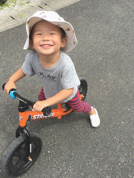 「ストライダー」｜「アイテム（スリッポン）」を使った、joieさん（キッズ・90cm）の夏コーディネート