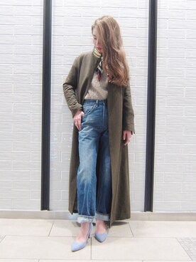 「RODE SKO（ロデスコ）のアイテム（財布/小物）」を使った、nariさん（レディース・160cm）の冬コーディネート