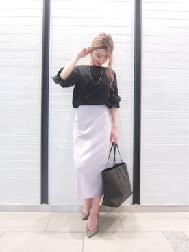 nariさん(レディース・160cm)の春コーディネート