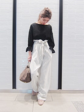 nariさん（レディース・160cm）の春コーディネート