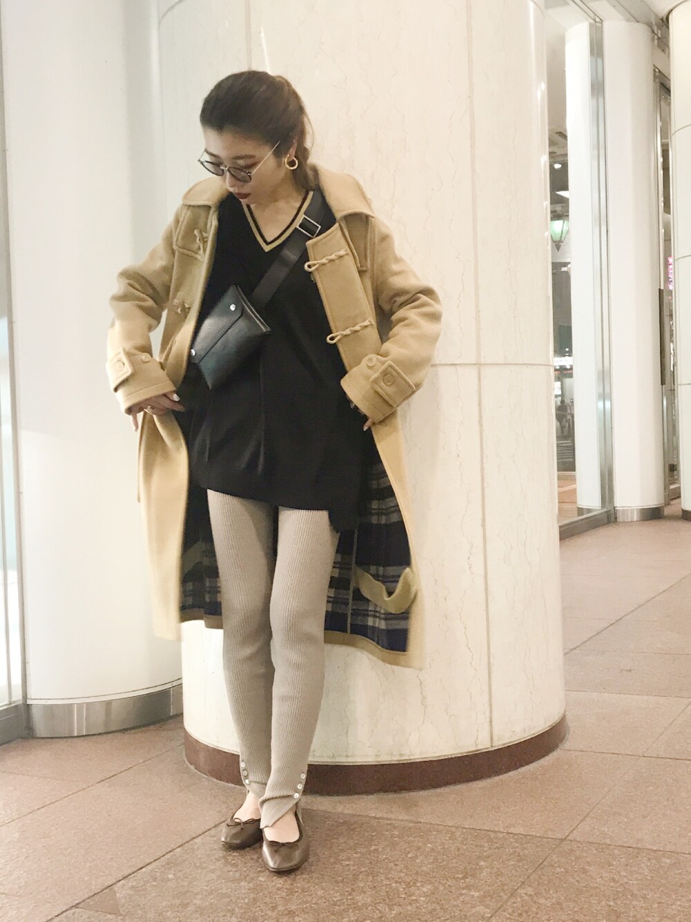 URBAN RESEARCH ROSSO WOMENのダッフルコートを使った人気ファッション 