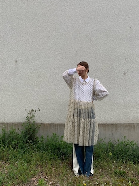 「mocha（モチャ）のアイテム」を使った、ayanoさん（レディース・168cm）の春コーディネート