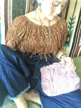 「アーバンリサーチドアーズ」｜「アイテム（ハンチング/ベレー帽）」を使った、Tari.さん（レディース・153cm）の秋コーディネート