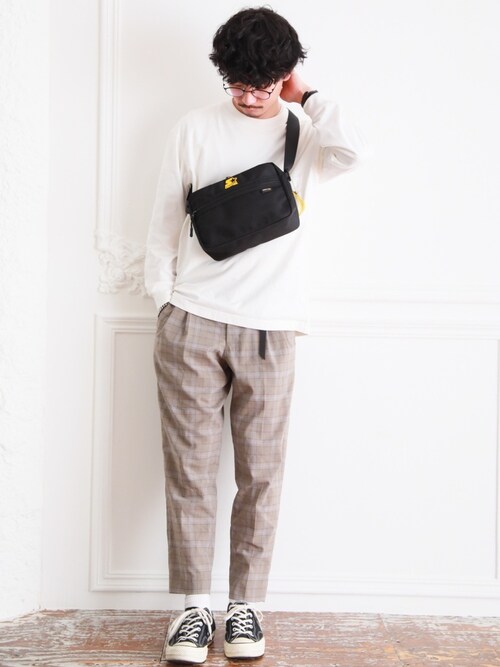 じーたーさんのショルダーバッグを使ったコーディネート Zozotown