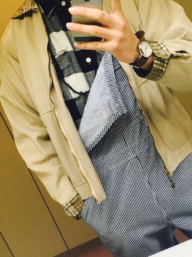 「FUN（ファン）のアイテム（オールインワン・サロペット）」を使った、とどちゃん(91Jヘビロテ中)さん（メンズ・174cm）の春コーディネート