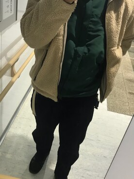 「MinoriTY（マイノリティ）のアイテム（その他アウター）」を使った、とどちゃん(91Jヘビロテ中)さん（メンズ・174cm）の冬コーディネート