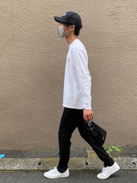 「秋のマイ旬スタイル」｜「アイテム（キャップ）」を使った、たかさん（メンズ・175cm）の秋コーディネート