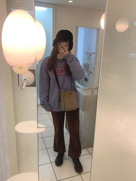 「87mm（87mm）のアイテム」を使った、ニミコさん（レディース・167cm）の冬コーディネート