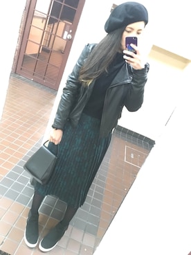 じあんさん（レディース・157cm）の冬コーディネート