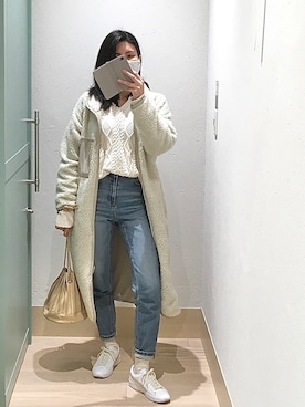 じあんさん(レディース・158cm)の冬コーディネート