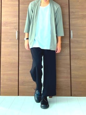 「グローバルワーク(GLOBAL WORK)」｜soar  -ソア-さん（メンズ・170cm・20代）の夏コーディネート