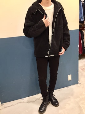 「Confirm（コンファーム）のアイテム（その他アウター）」を使った、コンファーム・イルズ 橋本さん（メンズ・175cm）の秋コーディネート