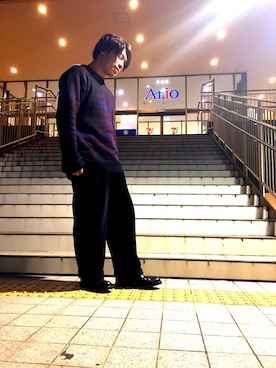 「Confirm（コンファーム）のアイテム」を使った、コンファーム・イルズ 橋本さん（メンズ・175cm）の秋コーディネート