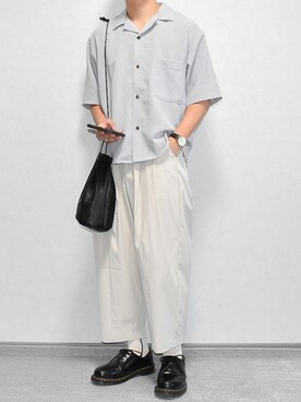 「EMMA  CLOTHES」｜「アイテム（アナログ腕時計）」を使った、takuさん（メンズ・164cm）の夏コーディネート