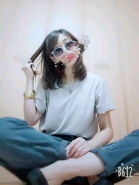 「madder vintage」｜「アイテム（その他）」を使った、.A.さん（レディース・162cm）の夏コーディネート