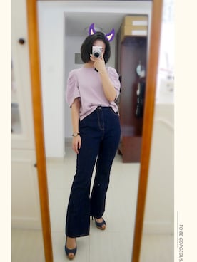 「sara（サラ）のアイテム」を使った、Moonlightさん（レディース・160cm）の春コーディネート