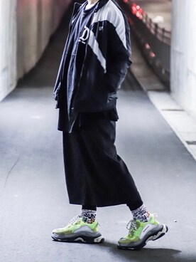 しーたけさん（メンズ・176cm）の冬コーディネート