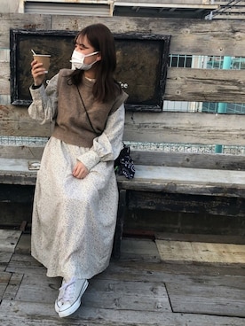 華愛さん（レディース・149cm）の春コーディネート