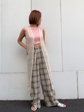 あいさん（レディース・165cm）の夏コーディネート