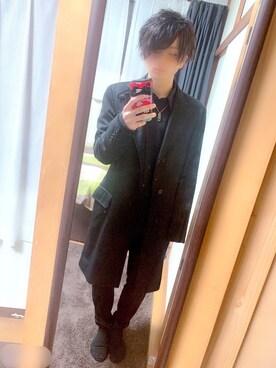 ダウンジャケット コートを使った 黒スキニー のメンズ人気ファッションコーディネート 季節 6月 8月 Wear