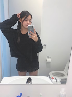 「アイテム（ジャージ）」を使った、るりかさん（レディース・158cm・10代）の春コーディネート