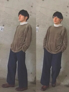 「Spick & Span（スピックアンドスパン）のアイテム」を使った、@とっとさん（メンズ・167cm）の春コーディネート