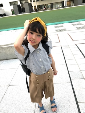 「イエッテ」｜みうさん（キッズ・110cm）の夏コーディネート