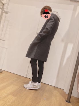 「SEVENDAYS=SUNDAY（セブンデイズサンデイ）のアイテム（シューズ）」を使った、Toshikiさん（メンズ・167cm）の秋コーディネート