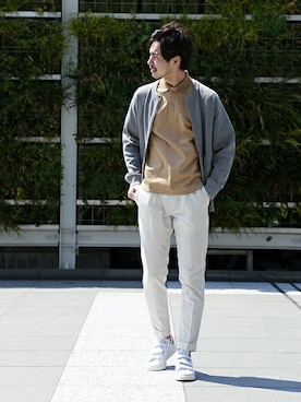 EDIFICE PR/SHINGOさん（メンズ・174cm）の春コーディネート