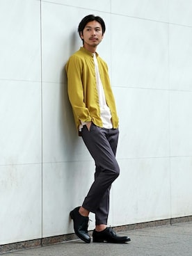 EDIFICE PR/SHINGOさん（メンズ・174cm）の夏コーディネート