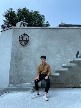 「student」｜Jerryさん（メンズ・172cm）の春コーディネート