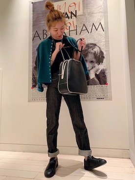 「アニエスベー」｜shinjukuodakyuさん（レディース・167cm）の夏コーディネート