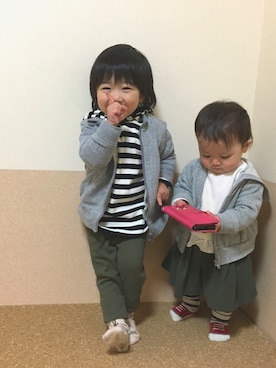 megumicchi__さん（キッズ・90cm）の春コーディネート