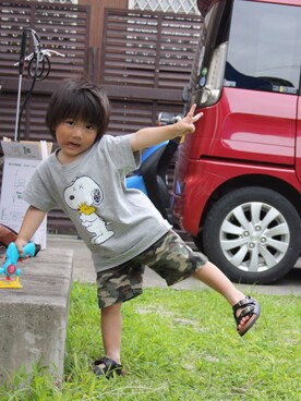 megumicchi__さん(キッズ・90cm)の夏コーディネート