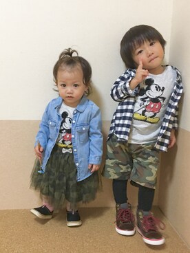 megumicchi__さん（キッズ・90cm）の秋コーディネート