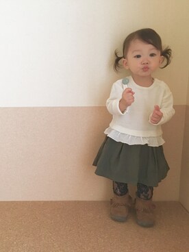 megumicchi__さん（キッズ・90cm）の秋コーディネート