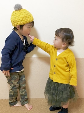 megumicchi__さん（キッズ・90cm）の秋コーディネート