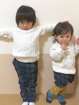 megumicchi__さん（キッズ・90cm）の秋コーディネート