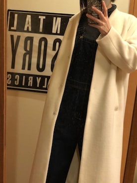 JOURNAL STANDARD 　スーパー140ビーバーVネックコートXS〜M JOURNAL STANDARD（ジャーナルスタンダード）の「スーパー140