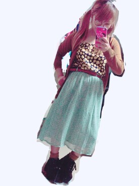 「GGD SELECT（ジージーディー　セレクト）のアイテム」を使った、amiさん（レディース・145cm）の秋コーディネート