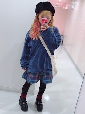「チチカカ」｜「アイテム（ソックス/靴下）」を使った、amiさん（レディース・145cm）の秋コーディネート