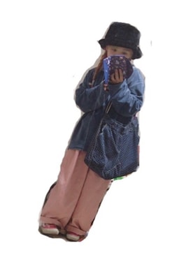 「だぼだぼ」｜「アイテム（その他）」を使った、amiさん（レディース・145cm）の秋コーディネート