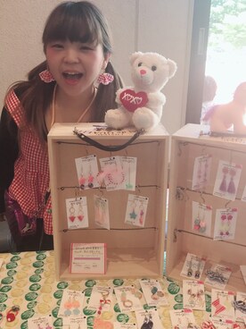 「アイテム（イヤリング）」を使った、amiさん（レディース・145cm・20代）の夏コーディネート