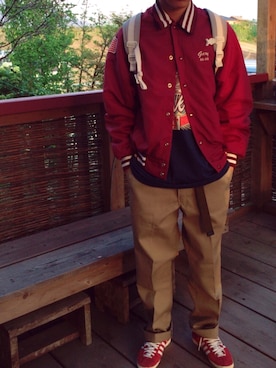 M.Mさん（メンズ・177cm）の春コーディネート