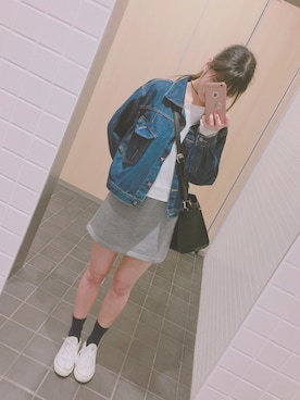 「OLDMICKEY （オールドミッキー）のアイテム」を使った、사랑 さん（レディース・160cm）の春コーディネート