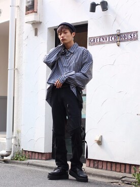 「escstudio」｜大 地さん（メンズ・176cm）の春コーディネート