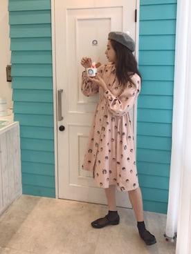 「アイテム（バレエシューズ）」を使った、AMOさん（レディース・167cm・20代）の秋コーディネート