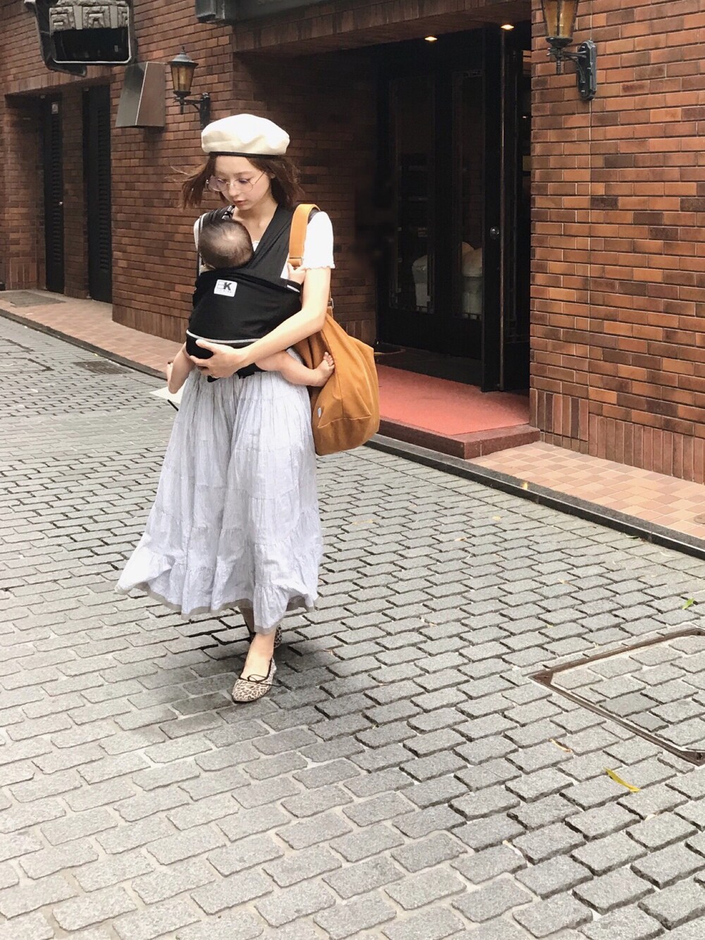 MARIHA（マリハ）の「【MARIHA】コットンカラーロングスカート